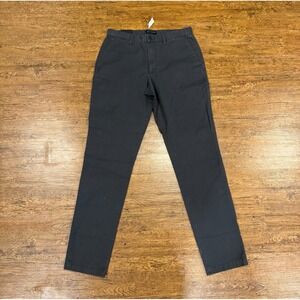 Banana Republic Gray Casual Athletic Fit Lived-In Chino Pants Men's 32x36 Tall